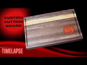 I Made a CLASSY Epoxy Inlay Cutting Board | Simple CNC Project