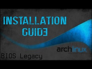 Basic Arch Linux Installation | BIOS Legacy