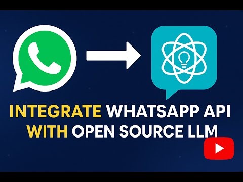 WhatsApp Bot Using Open Source LLM | Real-Time AI Chatbot Demo