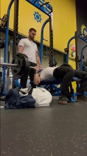 Bench press 275lbs attempt