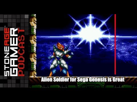 Alien Soldier for Sega Genesis is Great!