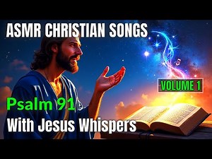 ASMR Christian Songs: Jesus Whispers, Psalm 91 for Sleep & Peace | Whispered Reassurances of Comfort