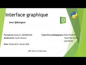 Interface graphique avec QtDesigner