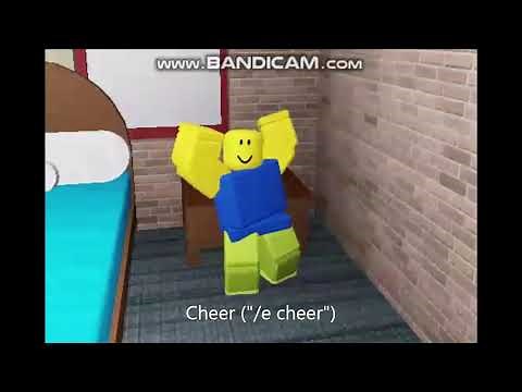 All Roblox emotes (R15 avatars)