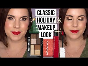 ✨Classic Holiday Glam | Easy Step-by step Tutorial ✨