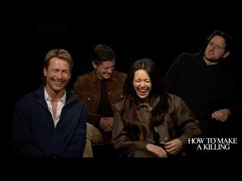 Glen Powell Derails Our Chaotic 'How To Make A Killing' Interview