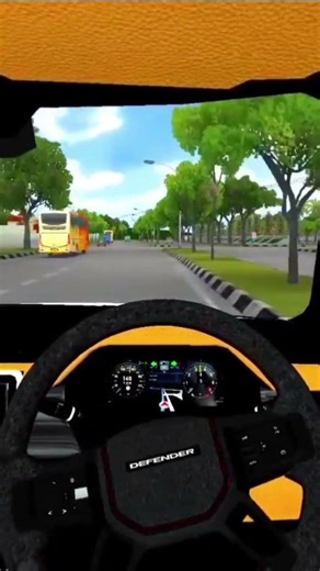 defender mod bussid | bus simulator indonasia #shorts #gaming