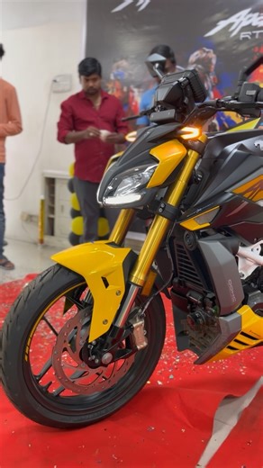 RA TVS APACHE RTR 310 GRAND LAUNCH !! 😀😀😍😍 For More Exciting Offers Visit The Nearest Tvs Showroom !! 😇😇😇 #Tirupur #TirupurMemes #Tirupur360 #Tvs #Apache #Rtr #Bikes #TirupurBikes | Tirupur 360