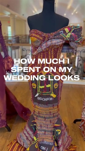 Detailed Price Breakdown of My Nigerian Wedding Looks