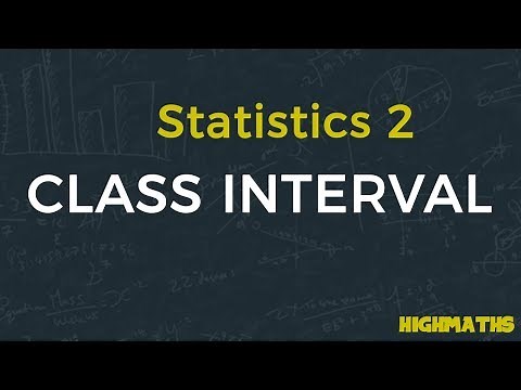 Statistics-2. Class Intervals for frequency distribution | Data analysis | Data Science | JEE | CAT