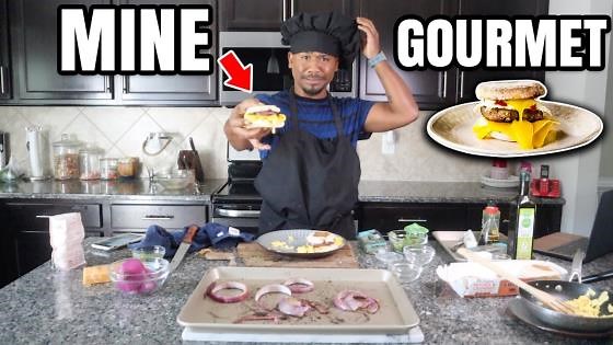 I tried making a Bon Appétit gourmet breakfast sandwich at home | Alonzo Lerone