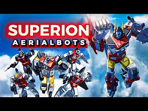 The Autobots' MOST POWERFUL Fusion Squadron! - All About AERIALBOTS (SUPERION) | Marvel Con