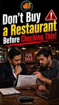 Restaurant Buying Guide: 5 Important Numbers You Must Know | RestaurantBizTelugu |