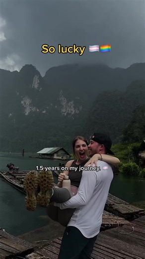 My wife, Kelsey, is pansexual. We fell in love in 2015 when I was still presenting as female. We’ve been together 7 years, so she has loved me as a person for a long time. Our love transcends what my body looks like or what gender I present as. We are a queer couple because I am trans, but we present heterosexual. Our identities do not stop at your first impression or assumptions of us. ❤️ Transitioning is a lifelong journey for us. Forever learning, unlearning, growing, and falling more in love