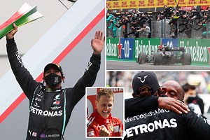 Portugal GP results: Hamilton breaks Schumacher's record with 92nd career win