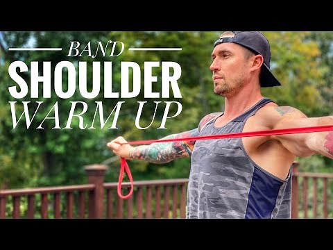 Resistance Band Shoulder Warm Up