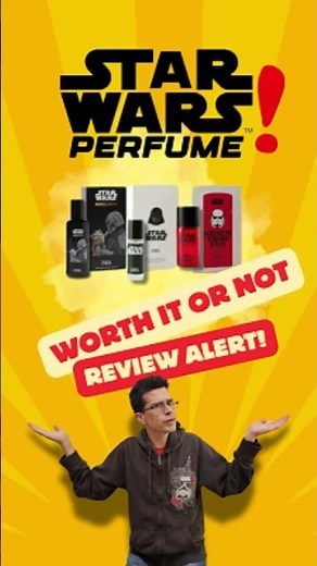 May the Fragrance Be With You: Unveiling the Limited Edition Star Wars Scents! #starwars #shorts