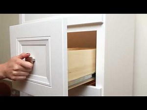 How To Remove and Adjust Bathroom Vanity Drawers
