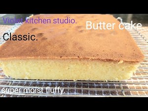 How to make soft,moist,fluffy butter cake.vanilla cake.Classic butter cake.super easy recipe.
