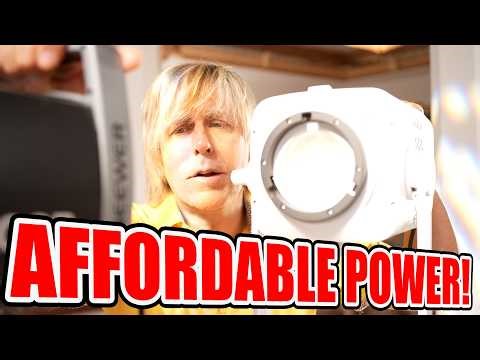 800w video light for ONE THIRD the cost Nanlite FC-720B vs Forza, Godox Neewer for outdoor video