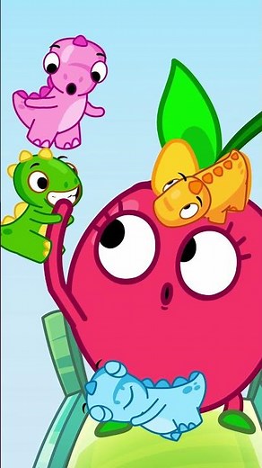 Five Little Dinos | Dino Finger Family Song 🦖| Dinosaur Song