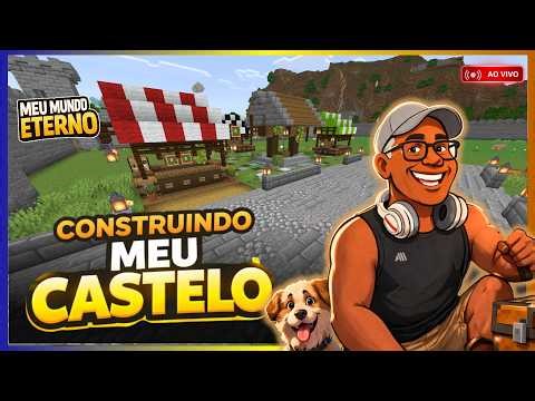 ✅LIVE VERTICAL l Meu Reino Em Construçao l Minecraft Pc 😀🌚 Realms l Bedrock 📆19/04/2026🏆