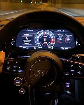 2020 Audi R8 V10 Performance Launch Control POV