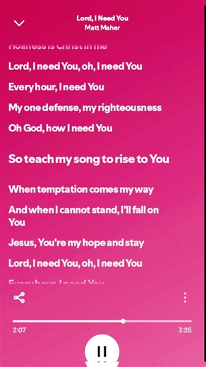 Lord I need you - Matt Maher