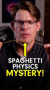The weird story of how spaghetti 🍝 stumped physicists for over a century… | Be Smart