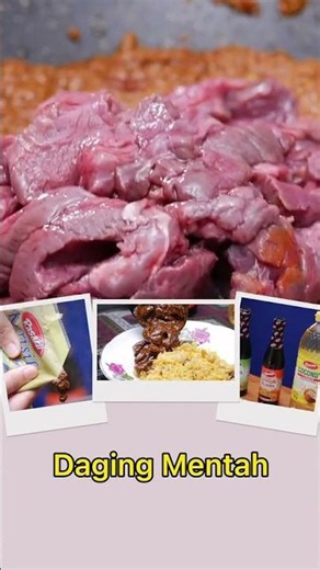 Kuah Pekat, Daging Empuk...Resipi daging masak hitam 🤤 #rasaku