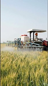 Modern Farming with Tractor Sprayer | Smart Agriculture in Action 🚜🌾