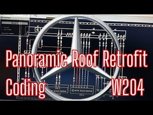 W204 Panoramic Roof Retrofit & Coding