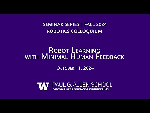 2024 Fall Robotics Colloquium: Erdem Biyik (USC)