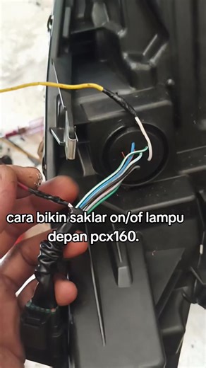 Saklar Lampu Depan PCX160: Tutorial Lengkap