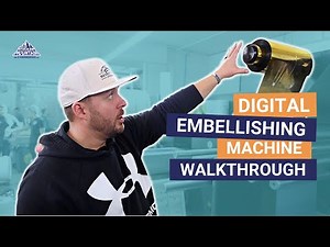 Digital Embellishing Machine Walkthrough