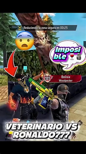 Batalla Épica en Free Fire: Protagonistas Ronaldo 777