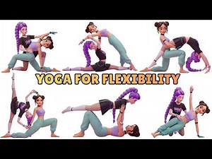Kids Partner Yoga Fun | Simple Poses for Happy Moments | Yogachild