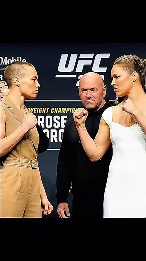 Rousey vs Namajunas 😱 Who Wins This Fight?! 🔥 #boxing#mma