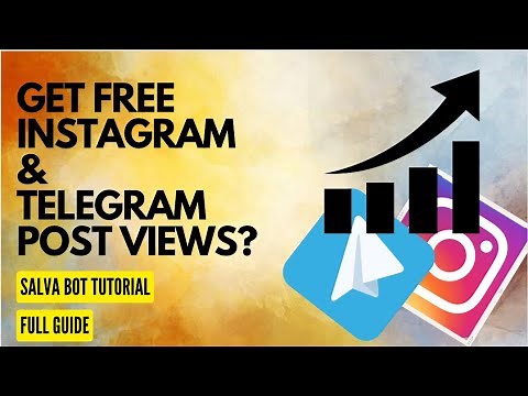 How to get FREE Instagram/Telegram Post Views? | Salva Bot Tutorial | SHIKARI | #telegram #bots