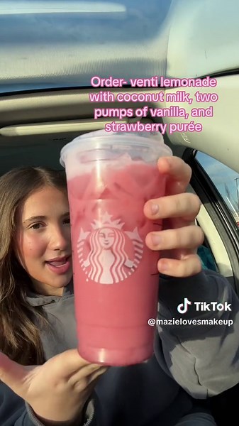 Discover the Best Starbucks Drink: Venti Lemonade with Coconut Milk & Vanilla