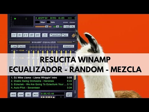 Reproductor de música GRATUITO con Ecualizador, Buscador, Random y Mezcla de MP3 | WINAMP | 2024