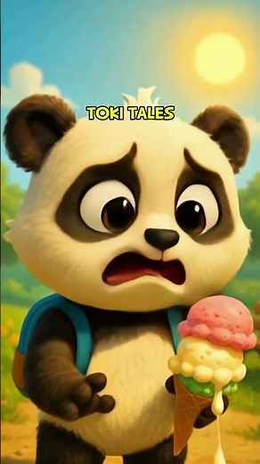 Toki’s Ice Cream Meltdown 🍦😂 | A Wordless Animated Short for Kids