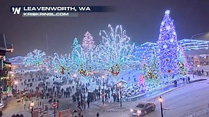 Christmas Evening in Leavenworth, WA