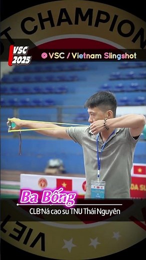 NÁ THỦ BA BỐNG - TƯ THẾ BẮN NÁ CAO SU TỚI MÉP THAM GIA GIẢI NÁ CAO SU VSC | #VSC #REVIEWNÁ #NÁCAOSU