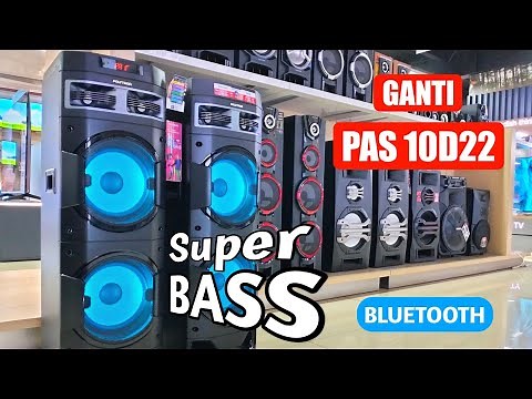 CEK SOUND! Review SPEAKER POLYTRON PAS 10DF22 SUPER BASS, Speaker Karaoke Bluetooth