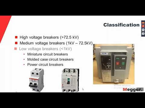 Primary Injection Testing of Low Voltage Circuit Breakers by Megger