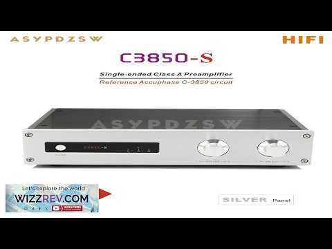 HIFI C3850 S Single ended Class A Preamplifier With 3 Way RCA input Reference