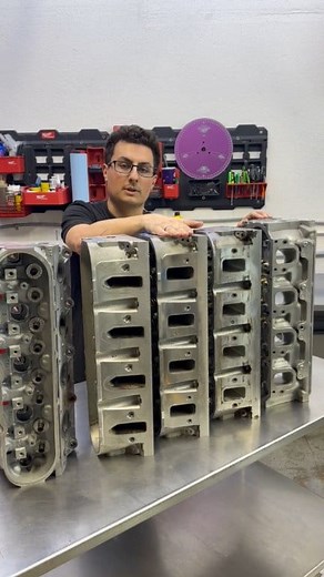 32K views · 363 reactions | How to quickly identify different LS cylinder heads! Check out the different types of intake ports and even what LT heads look like! #LSEngine #cylinderhead #enginebuilder | Flag Motorsports | Facebook