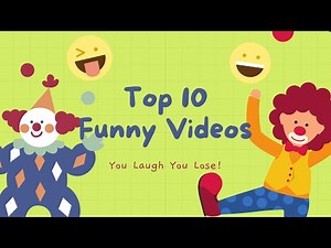 Top 10 Funniest Videos for Kids 😂 | Hilarious Family-Friendly Compilation!