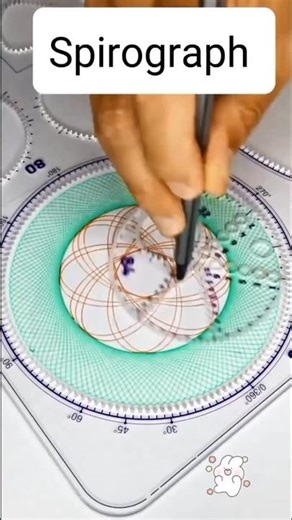 hypnotized spirograph pattern #spirograph